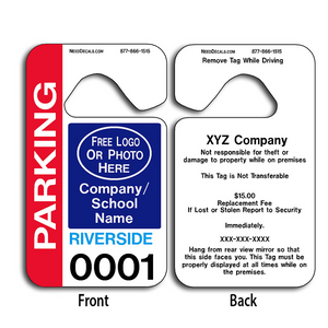 hang tag template parking permit hang tag templates