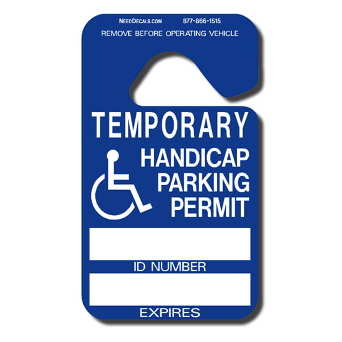 Handicap Hang Tag Parking Permits 25 Pack $49 97 Down To $18 50 Per 25
