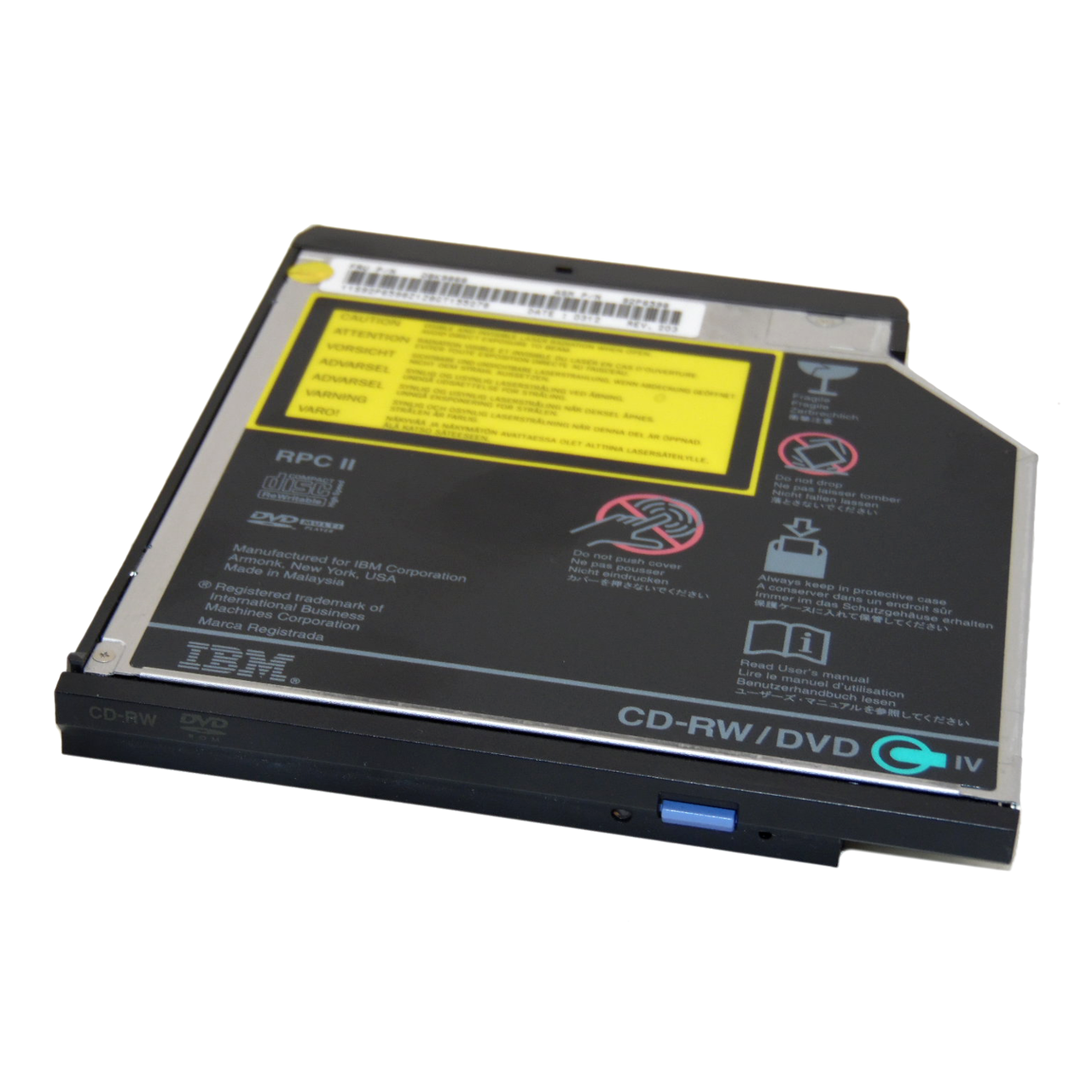 New Original Internal Slim Ultrabay 24x DVD/CD-RW Combo Drive for Lenovo  Thinkpad A/R/T/X Series
