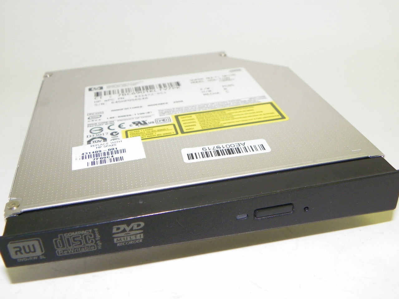 Original HP DVD+/RW Drive for HP Compaq NC6110, NC6120, NX6110, NX6120