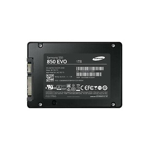 Samsung 1TB SSD 850 EVO 1000G 2.5" SATA III Internal Solid State Drive  MZ-75E1T0 - Notebook Avenue