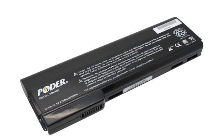 Poder® 9 Cell Battery for HP Elitebook 8460, 8470, 6360, 6460, 6465
