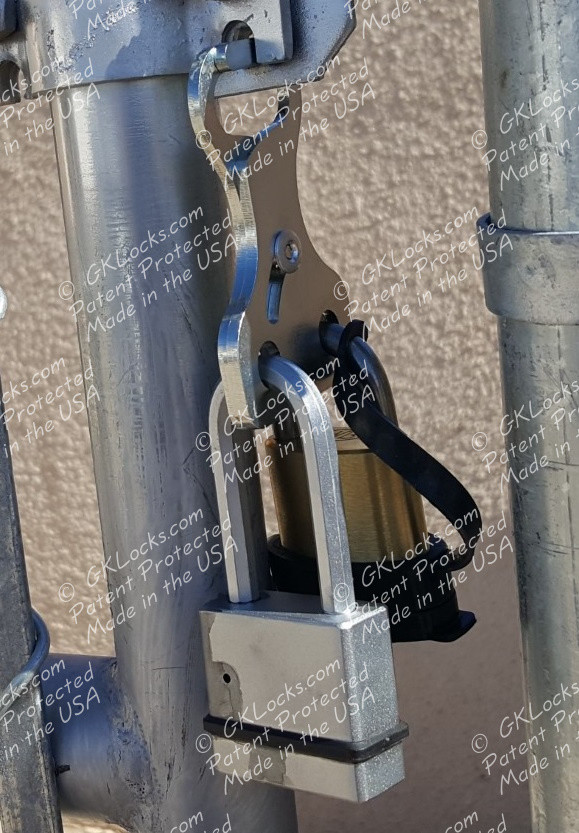 GM ELEC01, Electrical Panel, Gate Lock, shared access, 2 padlock