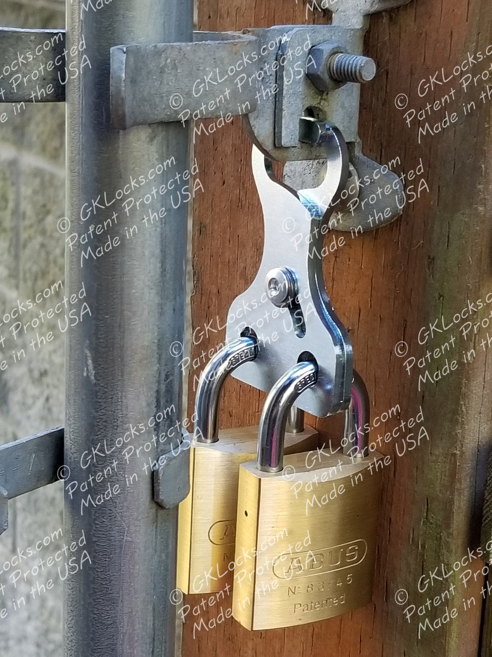 GM ELEC01, Electrical Panel, Gate Lock, shared access, 2 padlock
