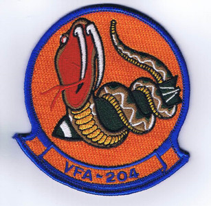 VFA-204 River Rattlers patch