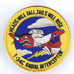 T-34C Heads Will Fall