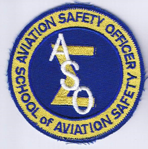 School of Aviation Safety (ASO) patch
