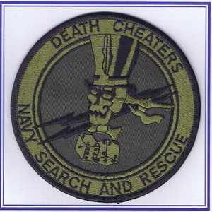 Death Cheaters Navy Search and Rescue patch