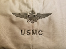 Marine Corp Brown on tan helmet bag