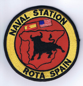 Naval Station Rota Spain patch