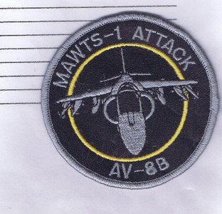 MAWTS-1 Attack AV-8B patch