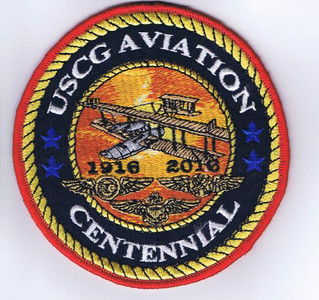 USCG Aviation Centennial Patch (4")