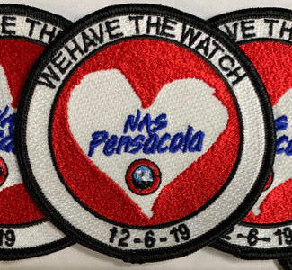 "We Have The Watch" NAS Pensacola Memorial Patch