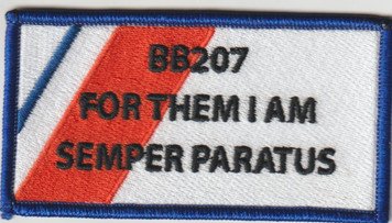 BB207 FOR THEM I AM SEMPER PARATUS