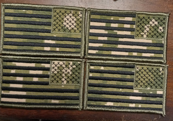 NWU Type III reverse flag 48 pieces