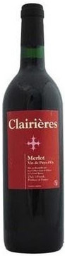 Celliers Jean d'Alibert Les Clairieres Merlot