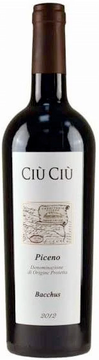 Ciù Ciù Rosso Piceno Bacchus ORGANIC