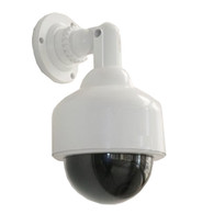JYtrend Outdoor Dome Fake Dummy Security Camera with Inflared Leds BLINKING LIGHT