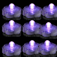 SUPER Bright LED Floral  Submersible Led Lights/Battery operated  light For Party Wedding (Purple, 60 Pack)