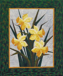Daffodils Paper Piecing Quilt