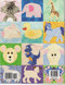 24 Lovable Animal Quilt Blocks Back Cover