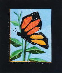 Monarch Paper Piecing Quilt Block