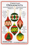 Christmas Ornaments Paper Piecing Front Cover