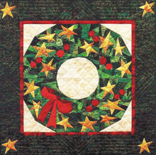 Starlit Wreath Paper Piecing Quilt