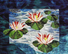 Waterlilies Paper Piecing Quilt