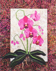 Phalaenopsis Paper Piecing Quilt