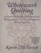 Whitework Quilting Front Cover