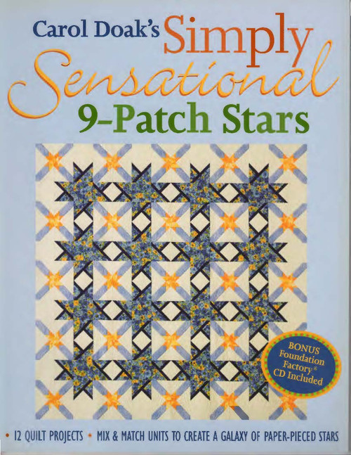 Simply Sensational 9-Patch Stars Front Cover