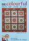 Out of the Blue foundation Paper Piecing Front Cover