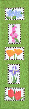 Floral Sampler Paper Piecing Quilt