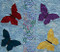 Butterfly Quilt Close up