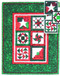 Holiday Mini-Quilt and Ornaments Paper Piecing Quilt
