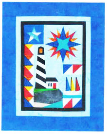 Lighthouse Paper Piecing Quilt