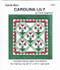 Carolina Lily Paper Piecing Front Cover