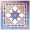 Feathered Star Paper Piecing Quilt