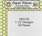 HEX150 - 1 1/2" English Paper Piecing Hexagons