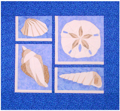 Sand Dollar & More Paper Piecing Patterns Quilt