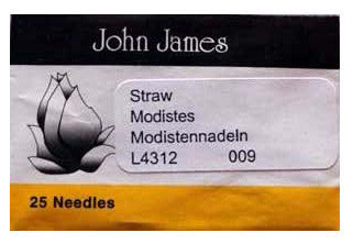 John James Milliners/Straw Needles