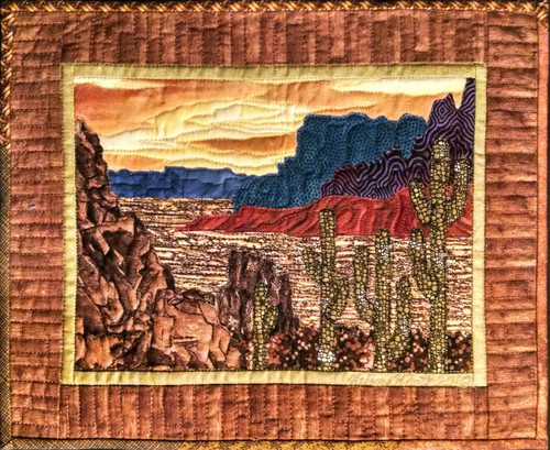 Desert Mesa Applique Quilt