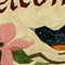 Welcome Picture Piecing Closeup