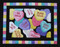 Candy Hearts Picture Piecing Quilt