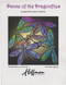Dance of the Dragonflies Applique Quilt Pattern Front Cover