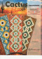 Cactus Flower Paper Piecing Table Runners Front Cover