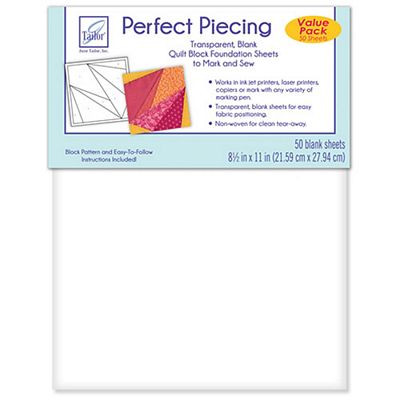 Perfect Piecing Foundation Sheets 50 Ct PKG