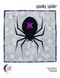 Spooky Spider Foundation Paper Pieced Quilt Front Cover