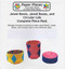 English Paper Piecing - Jewel Bowls, Jewel Boxes & Circular Lids in 9 different Sizes Each - Complete Piece Pack